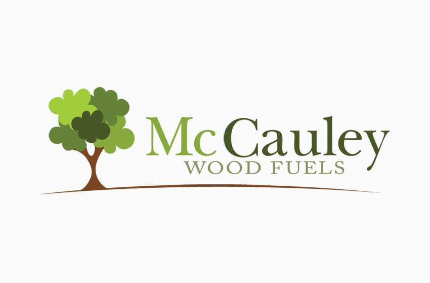 McCauley Wood Fuels Logo Design