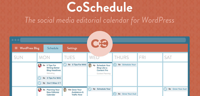 CoSchedule WordPress Editorial Calendar Plugin