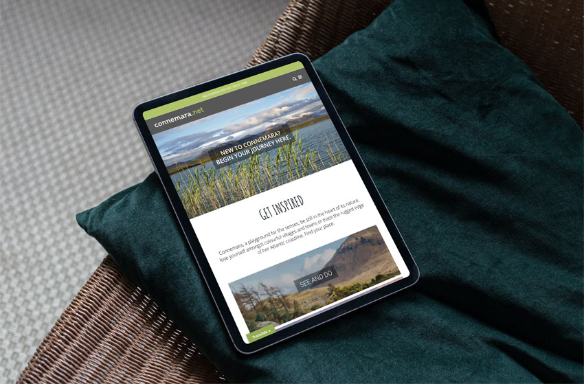Connemara website design