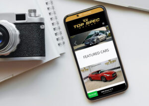 Top Spec Motors website