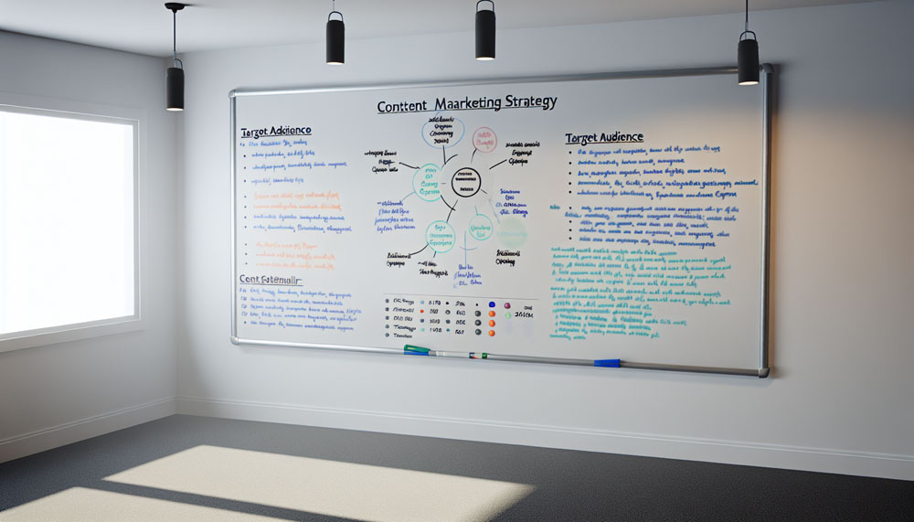 Photo of content marketing strategy
