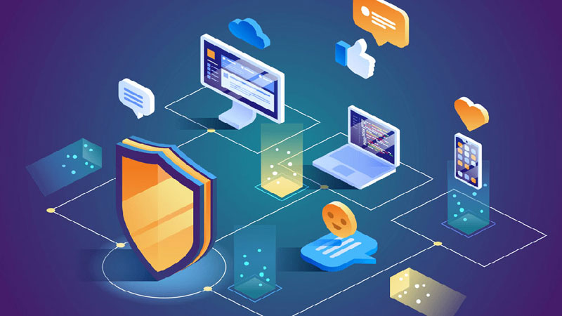 Web Application Firewall protecting a WordPress website from threats