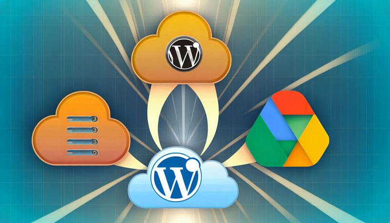 Cloud storage services for WordPress backups
